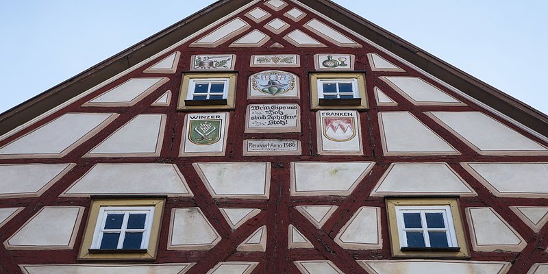 Iphofen, Franconia, Bavaria, Germany